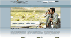 Desktop Screenshot of palmeradvantage.com