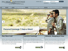 Tablet Screenshot of palmeradvantage.com